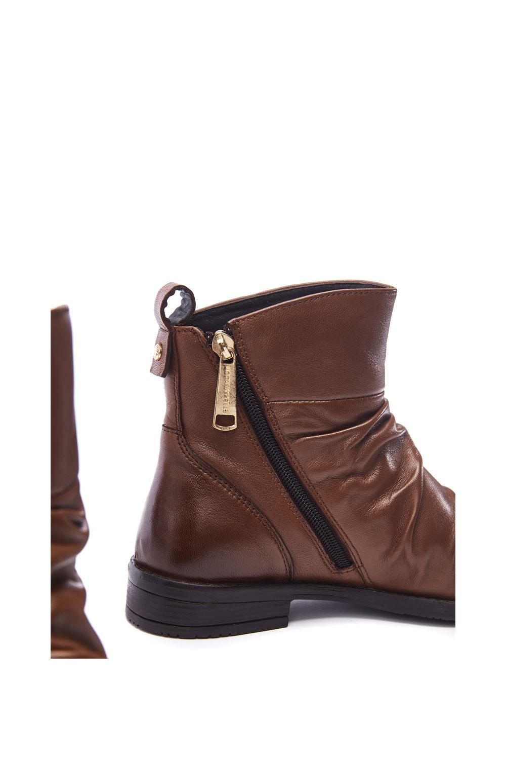 Moda In Pelle Moda In Pelle Women's 'Brandish' Leather Ankle Boots in Tan - 4