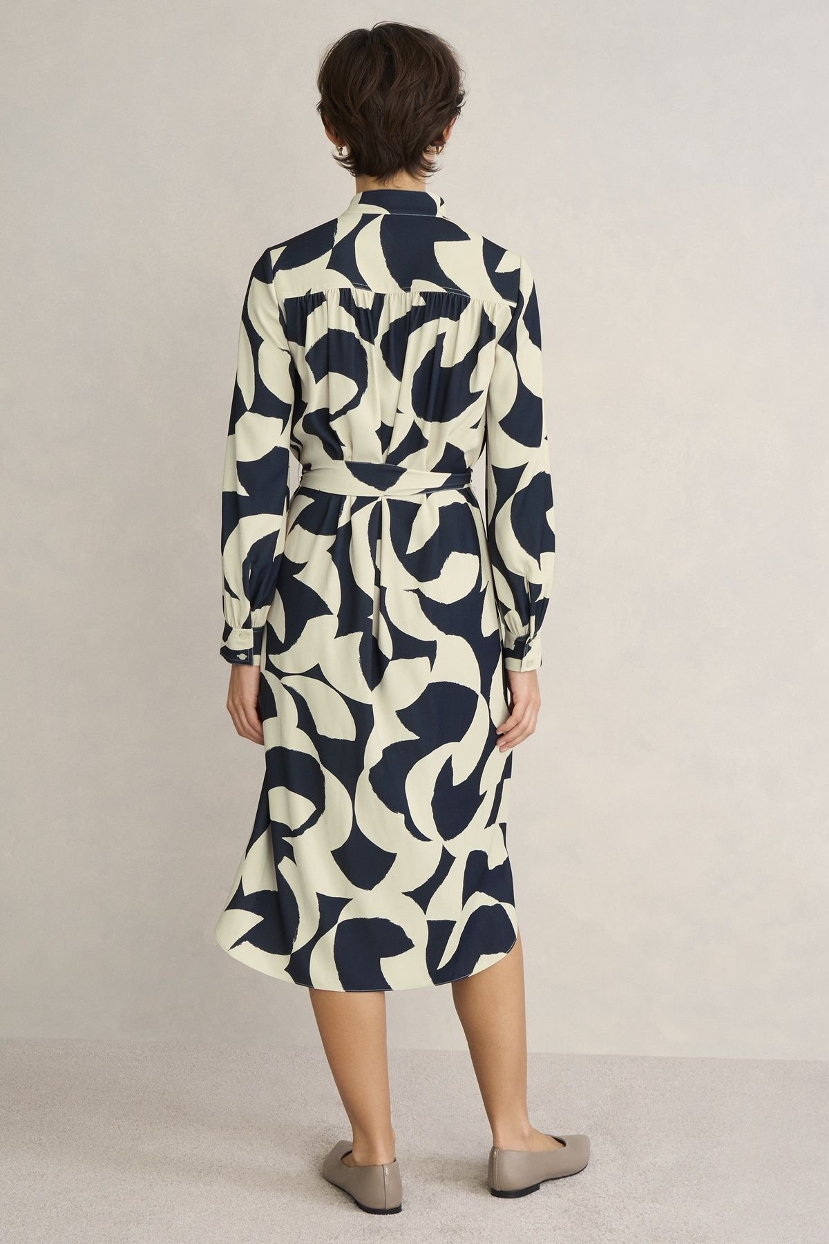 Hobbs London Hobbs London Women's Alisa Dress in Dark Navy - 4