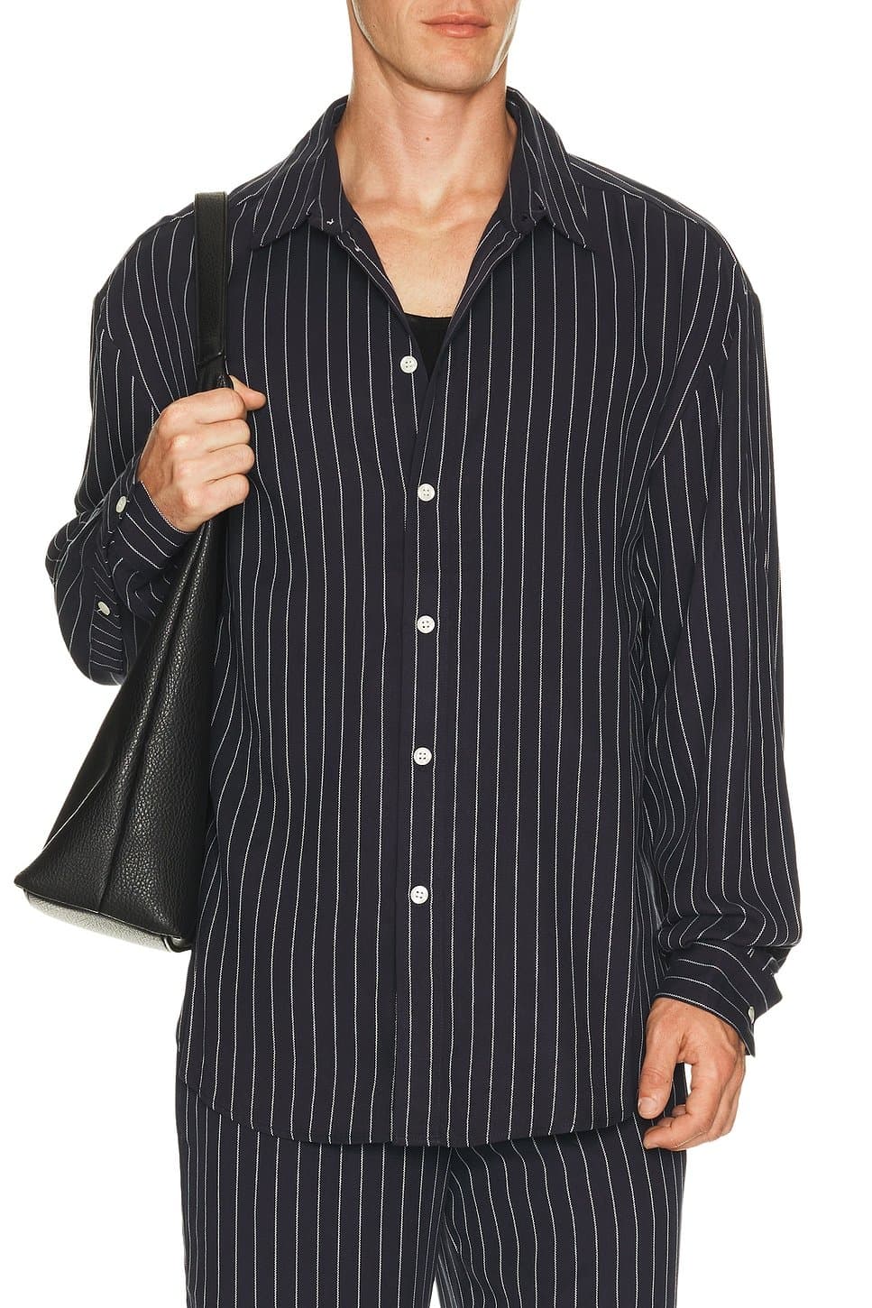 revolve Long Pinstripe Shirt