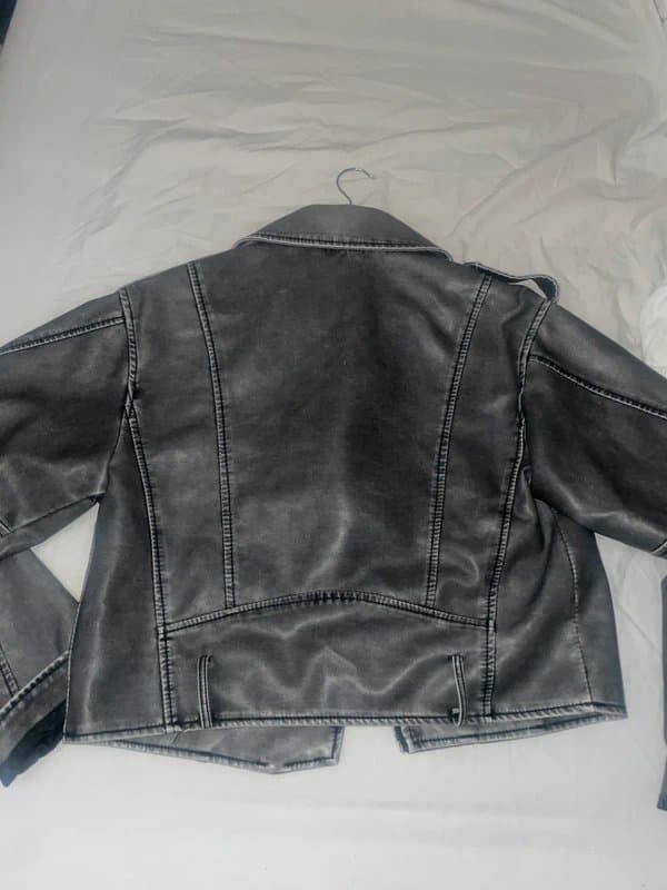 New Look New look pink vanilla leather jacket