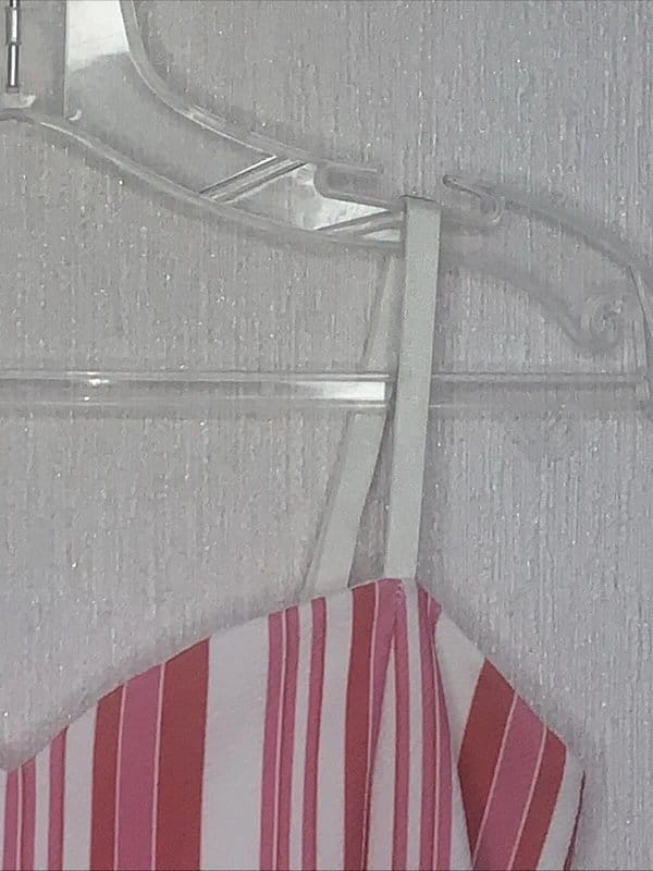 Quiz Red Pink White Striped Strappy Stretch Playsuit Romper