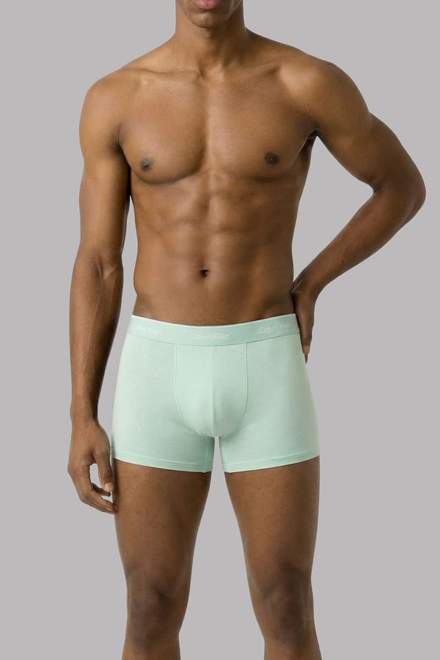Calvin Klein Calvin Klein Men's Relaxed Fit Trunk 3Pk Multi - 2
