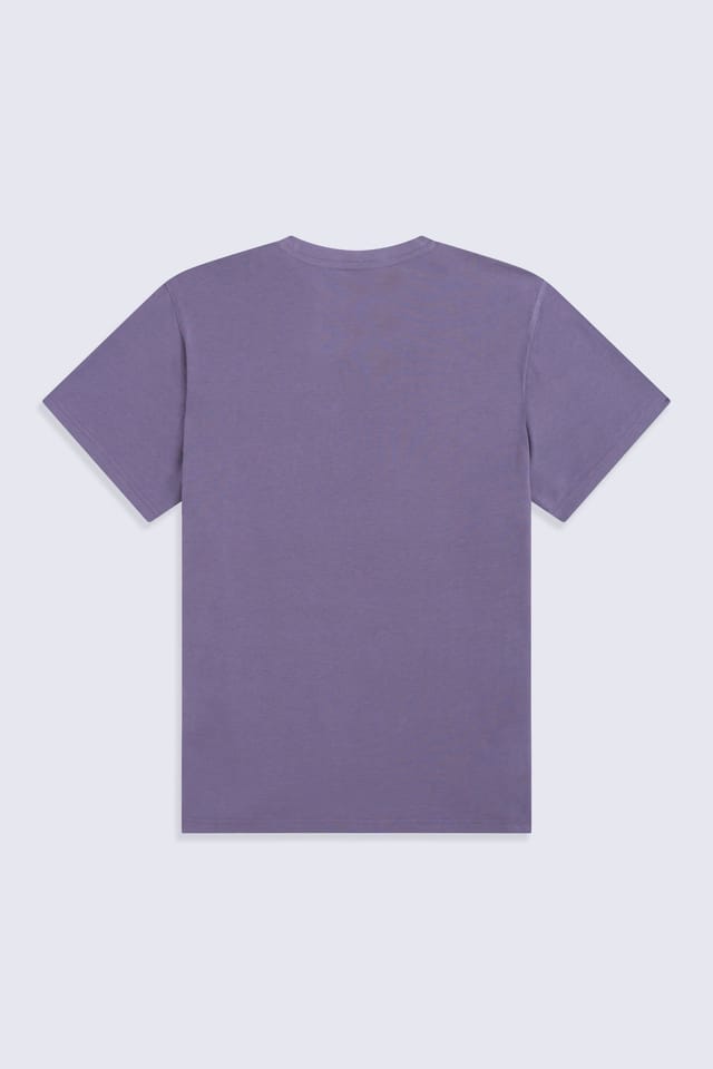 Animal Animal Men's 'Chase' Breathable Short Sleeve Cotton Relaxed Fit T-Shirt in Dark Mauve - 2