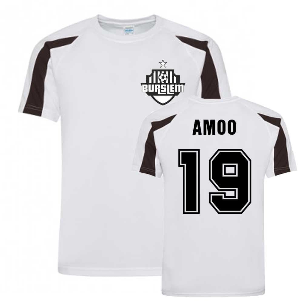 Port Vale Port Vale Men's David Amoo Sports Training Jersey in White
