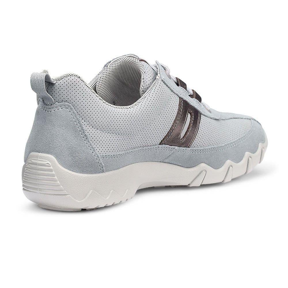 Hotter Hotter Women's Wide Fit 'Leanne II' Trainers in Pale Blue - 4