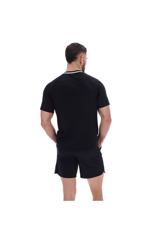 Ted Baker Ted Baker Men's Harrison Aeroflow Training T-Shirt in Black - 2