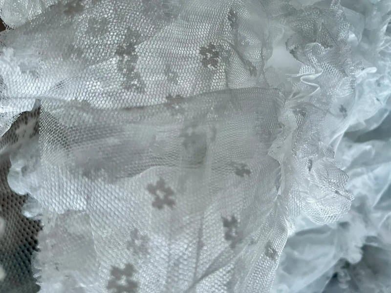 Tulle Stunning g tulle net mesh lace chiffon Ruffle festival hen do skirt