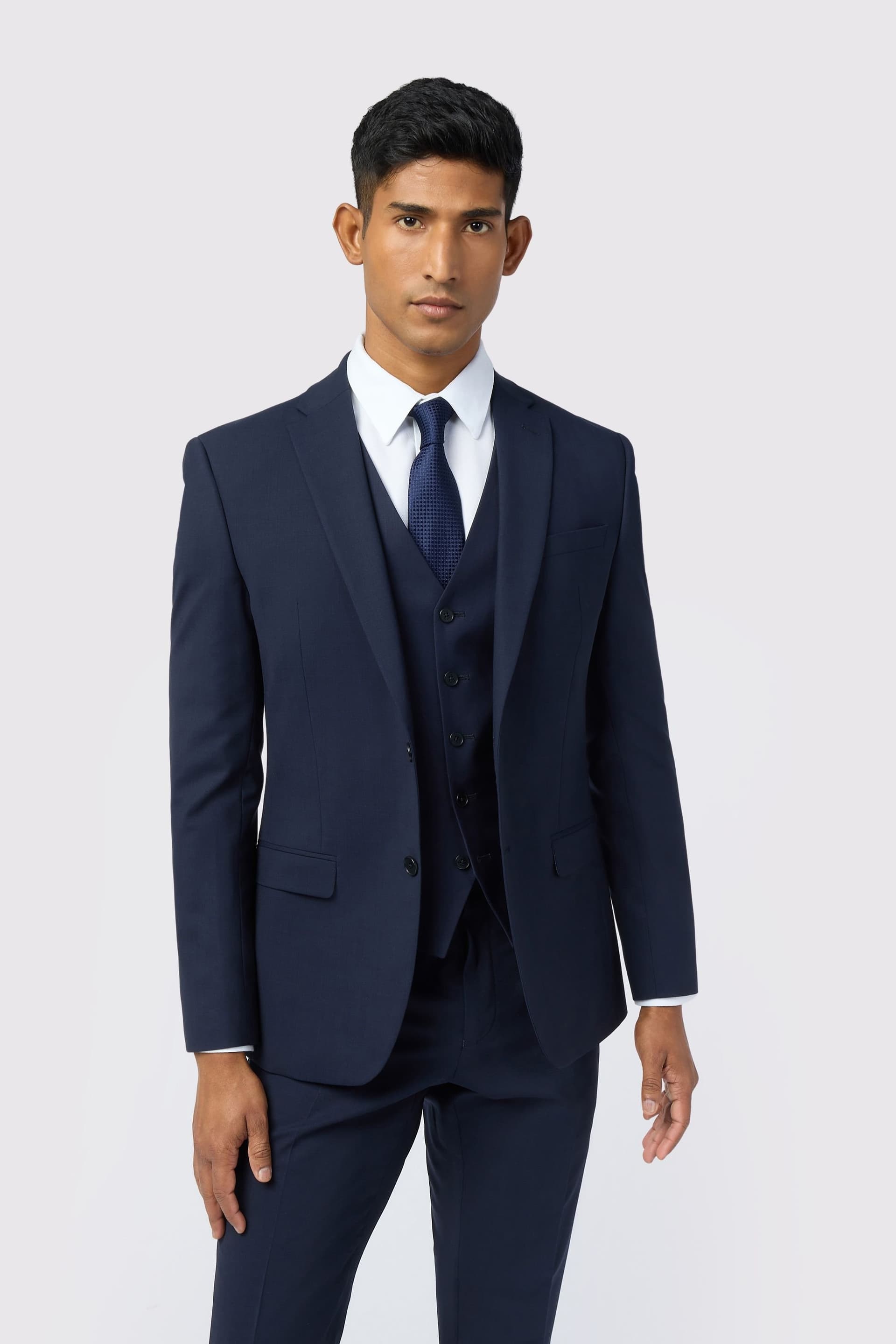 Ted Baker Ted Baker Men's Slim Fit Performance Panama Jacket in Navy