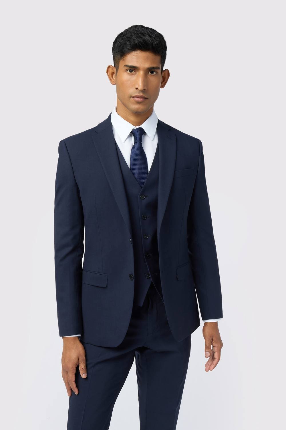 Ted Baker Ted Baker Men's Slim Fit Performance Panama Jacket in Navy - 3