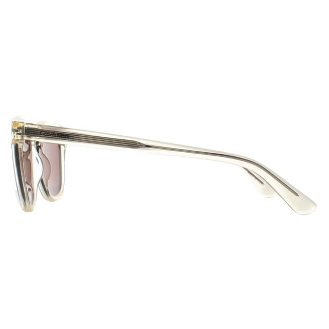 Calvin Klein CALVIN KLEIN Men's Round Nude Mauve CK23505S in Clear - 3