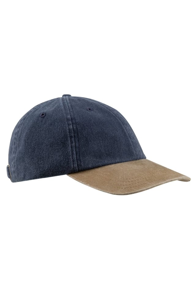 Weird Fish Weird Fish Men's Westbury Colour Block Twill Cap in Dark Navy - 2