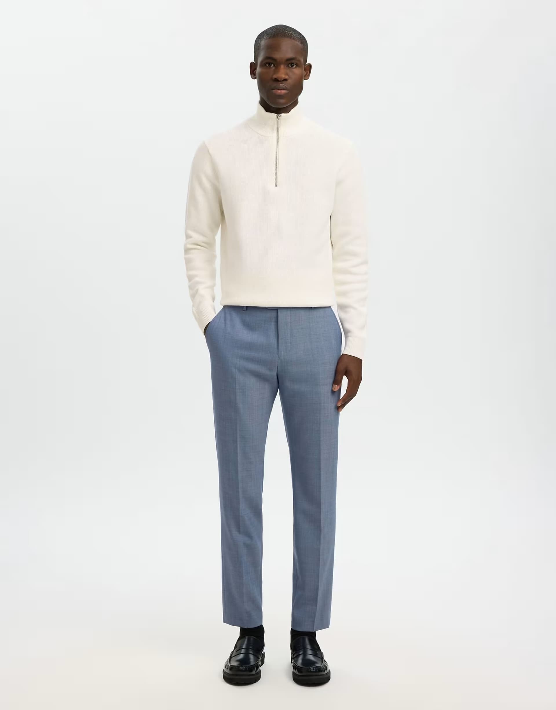 ASOS Selected Jumper in bright white