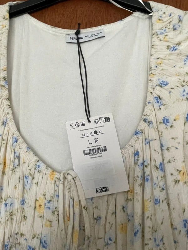 Bershka Bershka floral milkmaid dress - 1