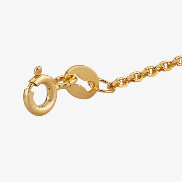 T.H.Baker T.H.Baker Women's Gold-plated Plain Heart Pendant P-29027-5/G in Gold - 3