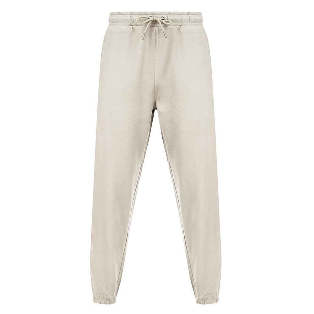 SF Men SF Men Men's Fashion Cuffed Jogging Bottoms in Light Stone