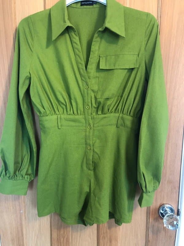 PLT Lovely Green PLT Playsuit