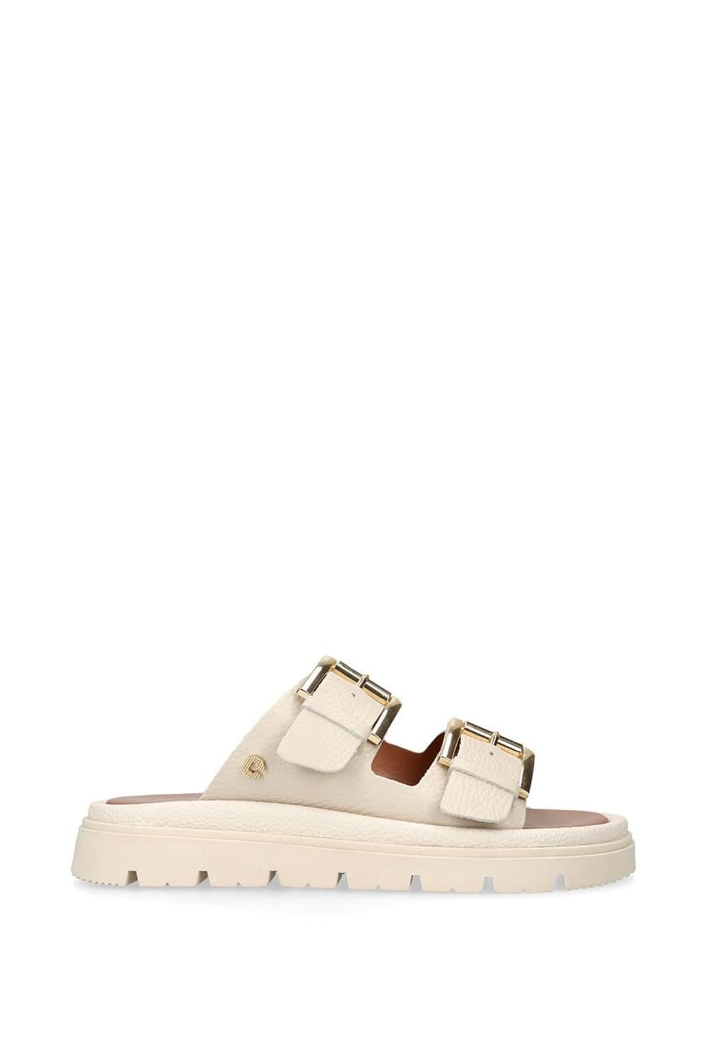 Carvela Carvela Women's 'Pavilion' Leather Sandals in Cream