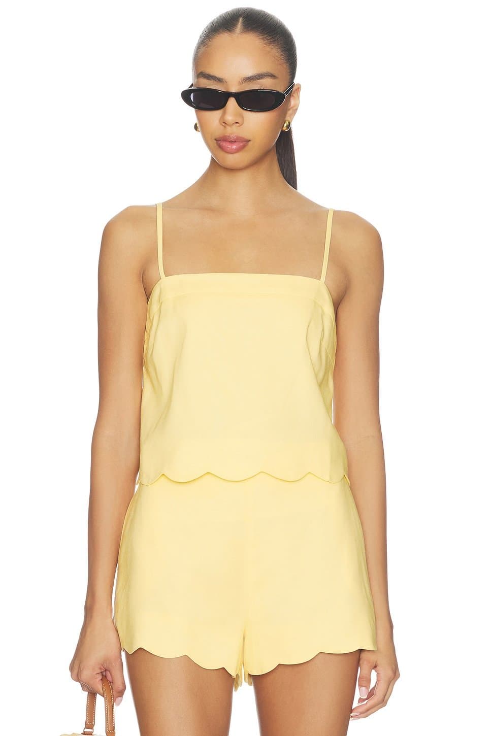 revolve Grazia Scallop Hem Cami