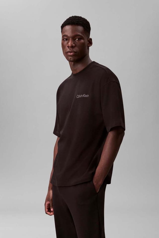 Calvin Klein Calvin Klein Men's Short Sleeve Crew Neck Black - 2