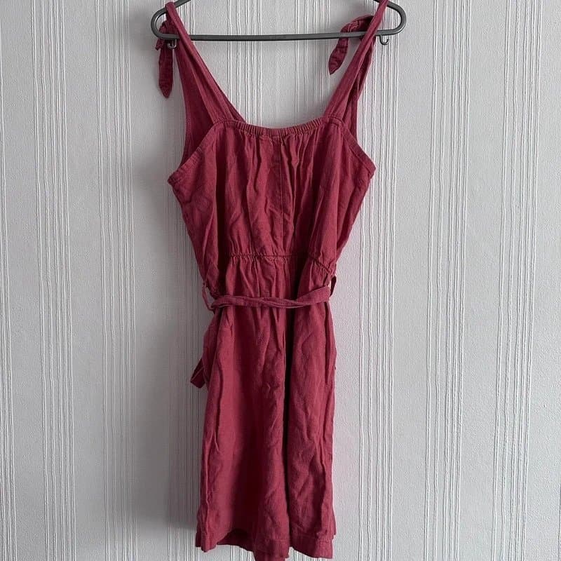 F&F F&F linen & viscose playsuit uk 8