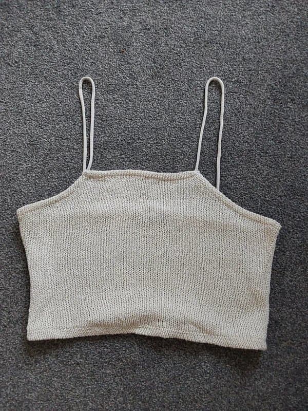 Bershka Bershka Crochet Crop Top