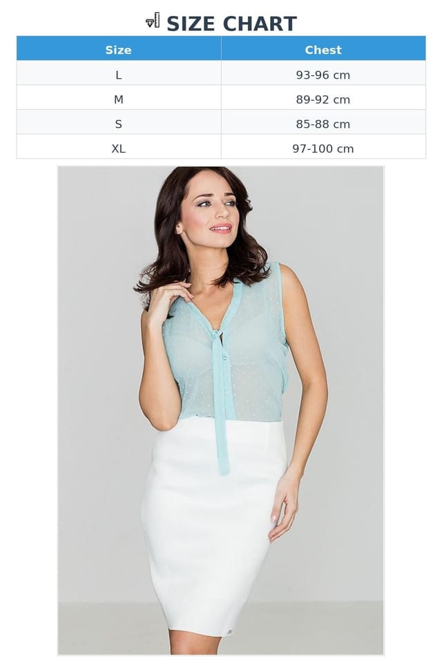 Love Lace Love Lace Women's Sheer Pastel Tie Neck Sleeveless Blouse in Green - 3