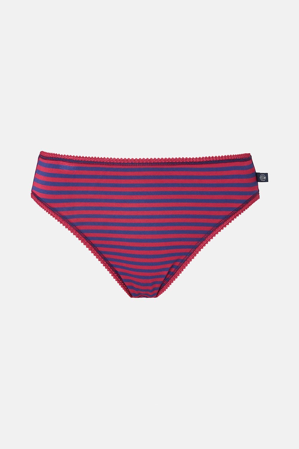 British Boxers British Boxers Women's Pack of Four "Cherry Pie" Bamboo High Leg Knickers in Dark Pink - 2