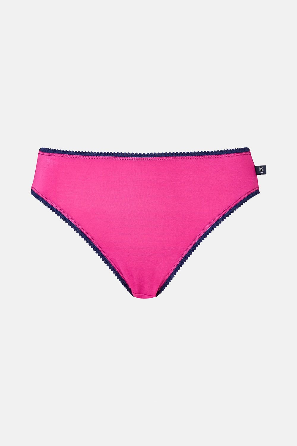 British Boxers British Boxers Women's Pack of Four "Cherry Pie" Bamboo High Leg Knickers in Dark Pink - 3