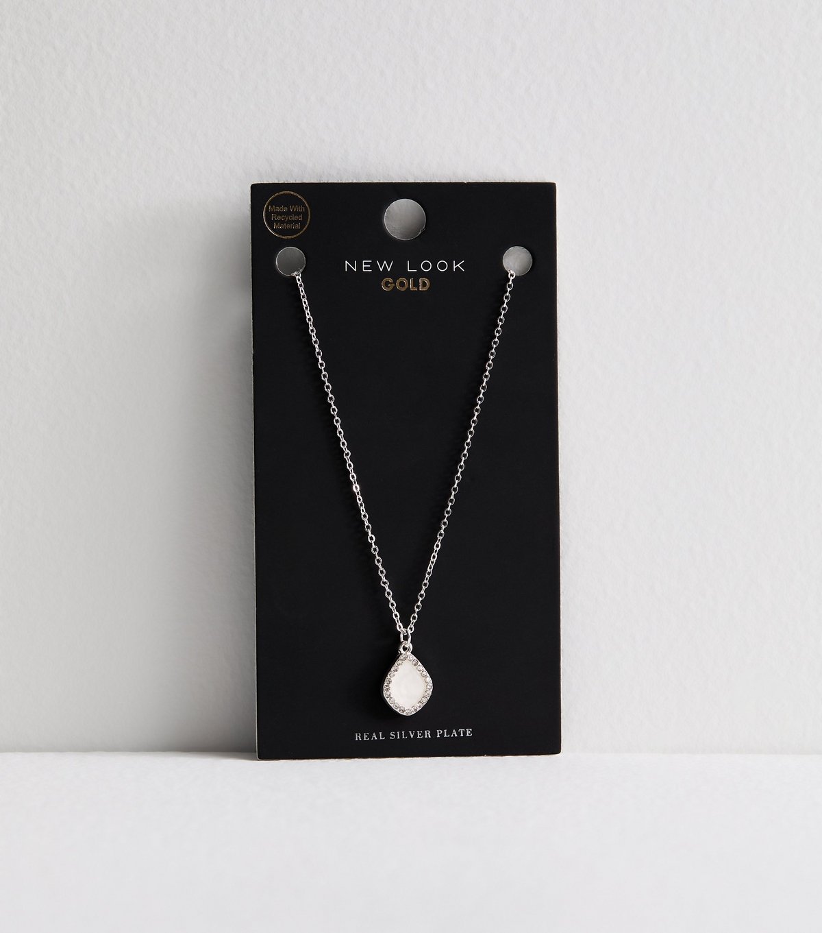 New Look Silver Plated Kite Pendant Necklace New Look - 3