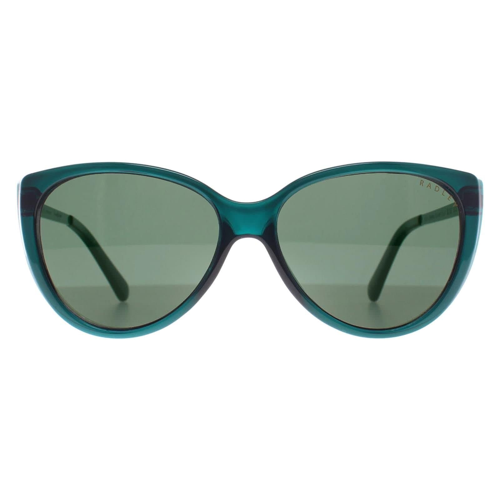 Radley Radley Women's Cat Eye Transparent Green Grey Genna in Blue