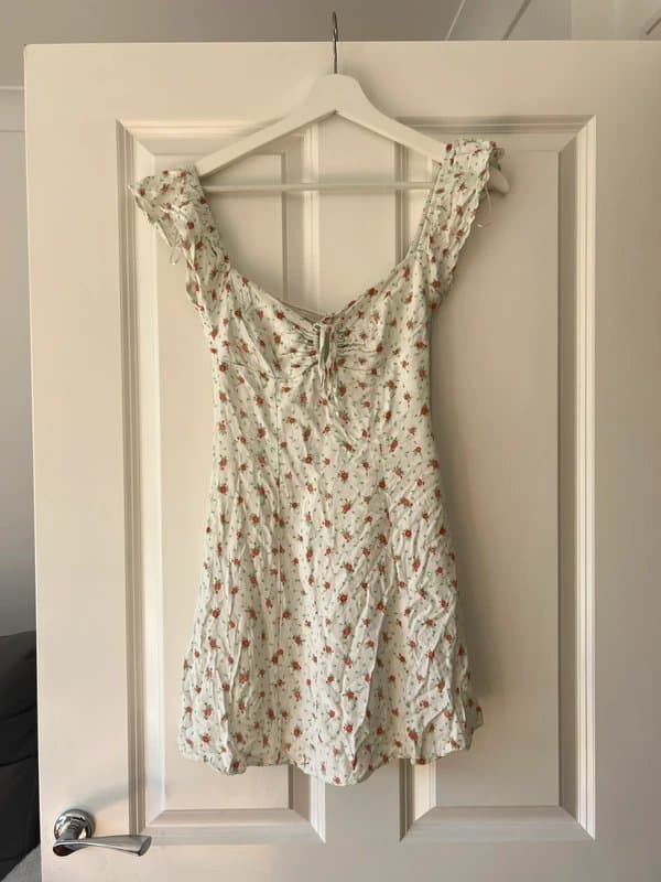 Bershka Summer Mini Dress with Open back