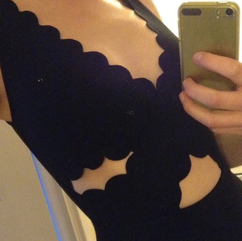 Topshop Petite cut out LBD topshop 6