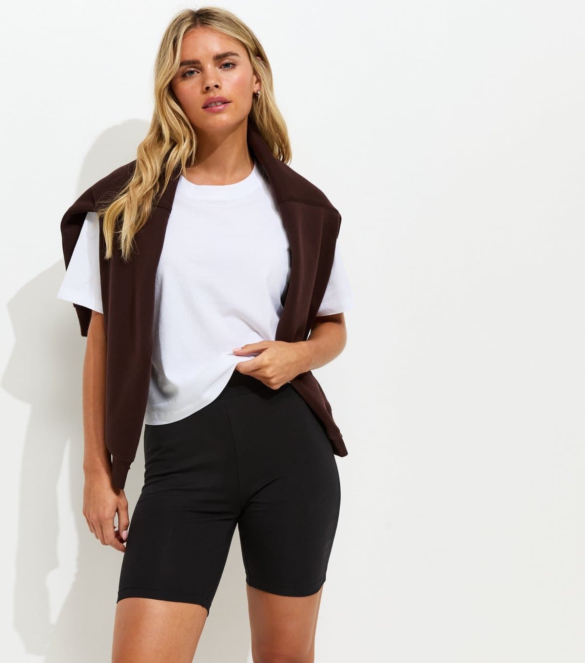 New Look Women's Petite Black Cycling Shorts New Look