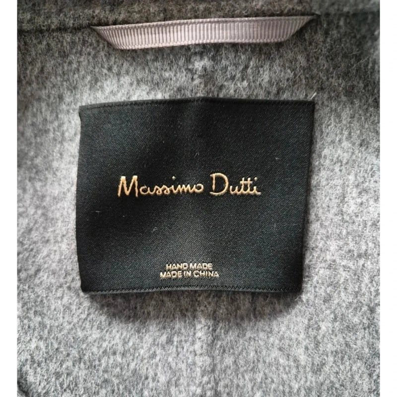 Massimo Dutti Massimo Dutti double breasted womens harringbone blazer jacket UK size 14 - 1