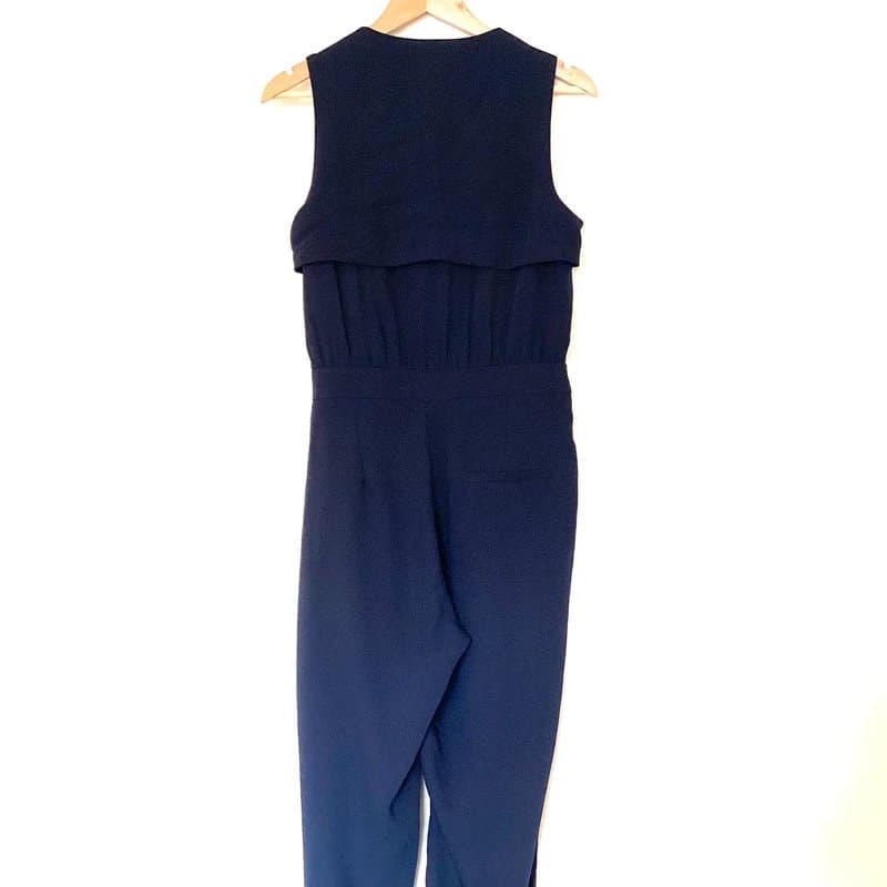 Topshop Topshop navy blue jumpsuit - playsuit size 10 worn a few times