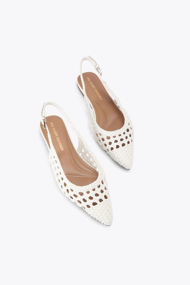 KG Kurt Geiger KG Kurt Geiger Women's 'Minna' Flats in Cream - 2
