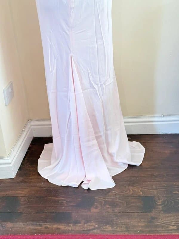 ASOS Design Asos design special occasions bridesmaid prom satin maxi dress RRP £120