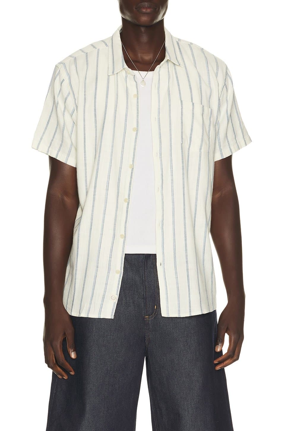 revolve Classic Stretch Selvage Shirt
