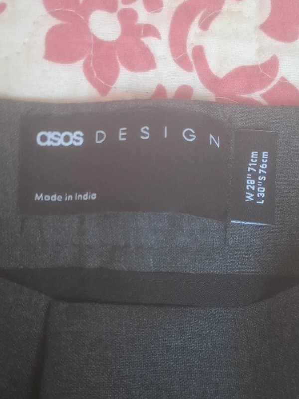 ASOS Design Brand new Asos Design smart grey trousers