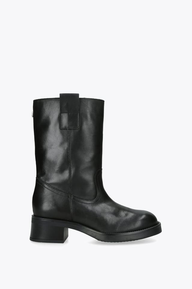 Steve Madden STEVE MADDEN Women's 'Benedict' Leather Boots in Black - 2