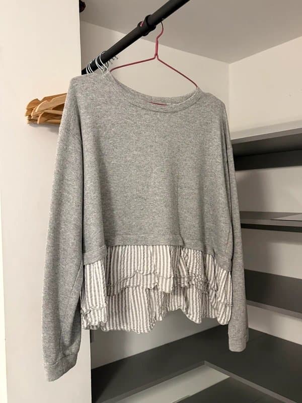 Bershka grey jumper