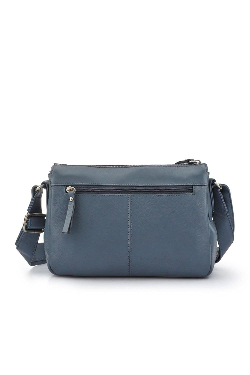 Pavers Pavers Women's Adjustable Multi-Pocket Handbag in Blue - 2