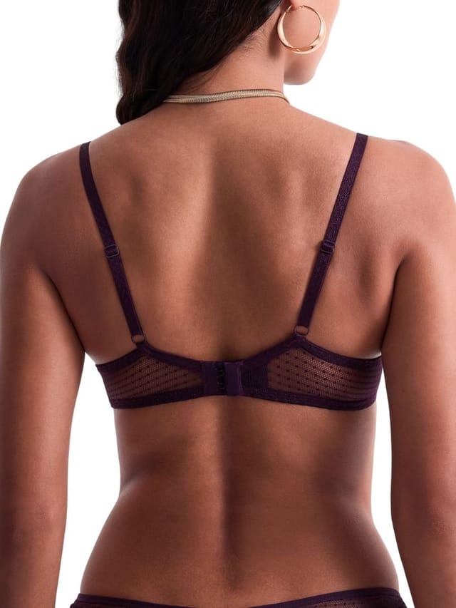 Aubade Aubade Women's Mystery Of Love High Apex Full Cup Bra in Purple - 2