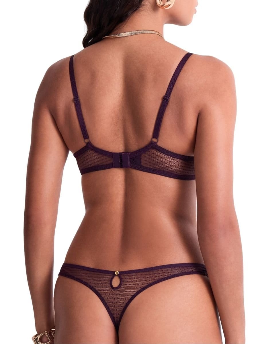 Aubade Aubade Women's Mystery Of Love High Apex Full Cup Bra in Purple - 4