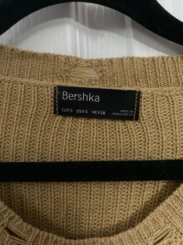 Bershka Bershka distressed knit sweater