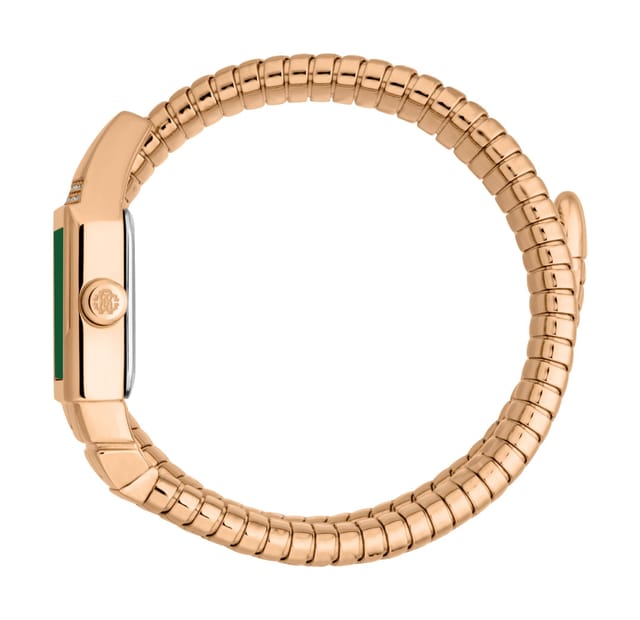 Roberto Cavalli Roberto Cavalli Women's Women Snake Stainless Steel Two Tone Silver & Gold Color Watch - 3