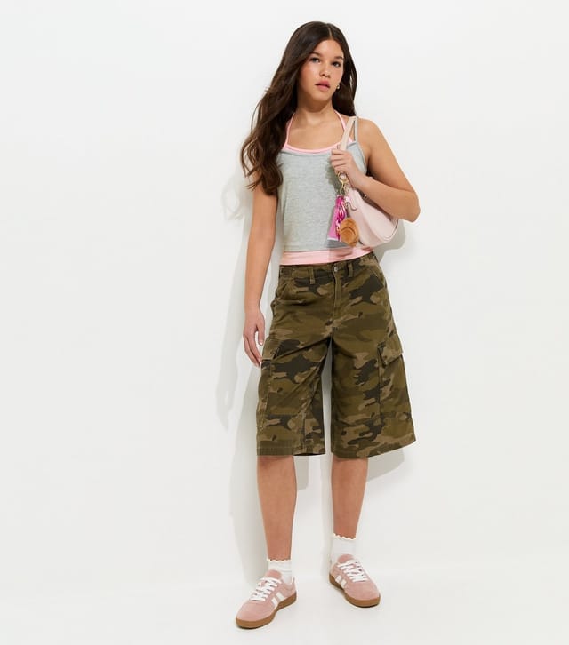 New Look Girls' Grey 2 In 1 Jersey Halter Neck Top New Look - 3