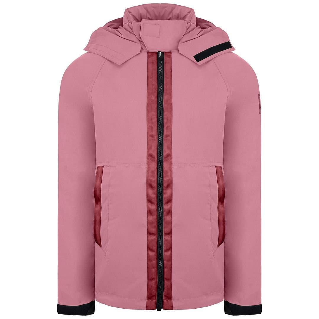 Weekend Offender Weekend Offender Pink Zip Up Vienna Rhubarb Jacket