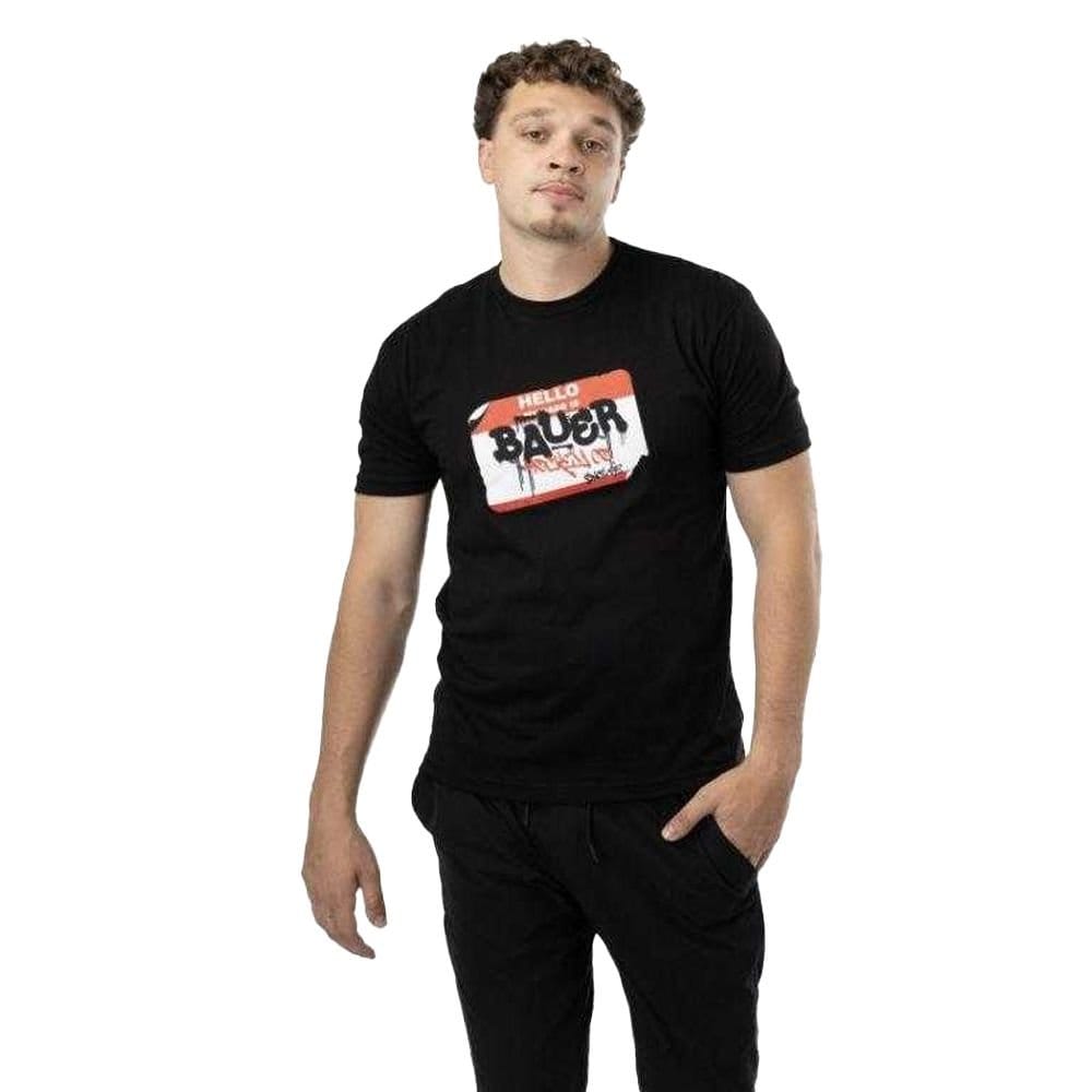 Bauer Bauer Men's Nametag T-Shirt in Black - 1