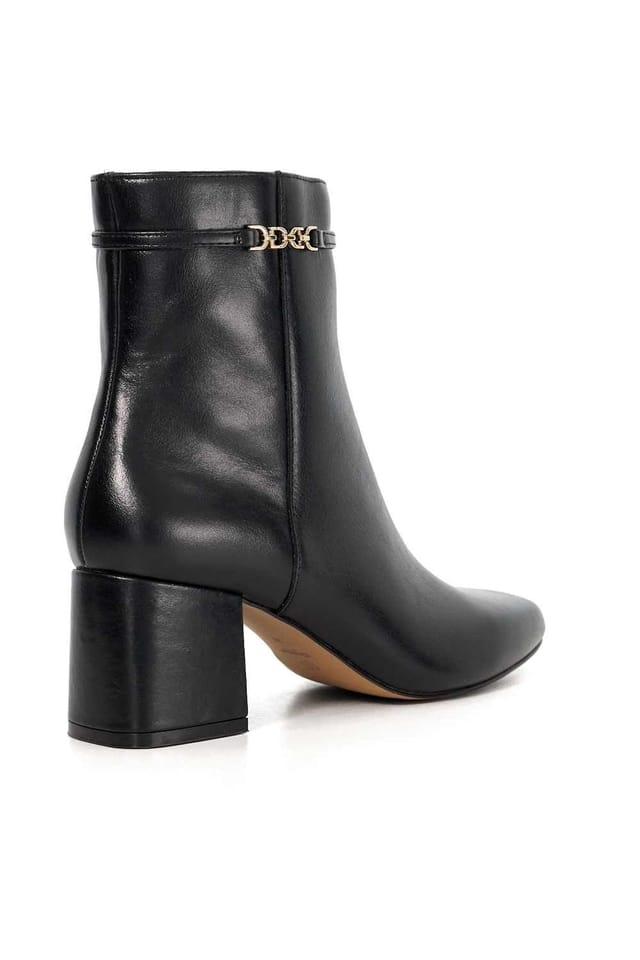 Dune London Dune London Women's 'Oaklee' Leather Ankle Boots in Black - 3